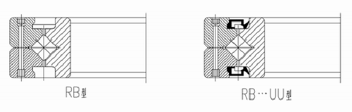 RB交叉滾子軸承結構圖